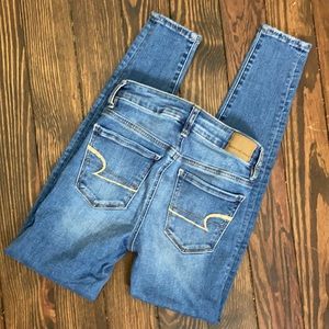 American Eagle Next Level Hi Rise Jegging 0S
